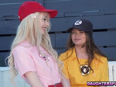 Baseball Foursome with Cecelia Taylor  and Mazy Myers