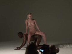 Kont, Blond, Tsjechisch, Tepels, Lang, Tieten likken