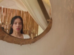 Leyla Grey explores wild machine passion in treetop ecstasy.