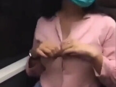 Asiático, Chica, Polla