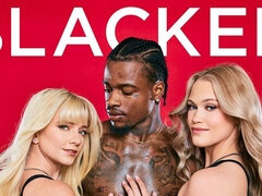 White girlfriends Riley Star and Chloe Rose love interracial penetration