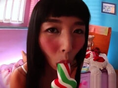 아시안, Hd, 일본인, 수음, 혼자