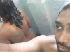 Ερασιτέχνης, Πίπα, Ζευγάρι, Γυμνός, Ντουζ, Βυζιά