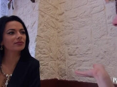 Cosmina, a sexy mature would do anything to please her husband, even cheat on him