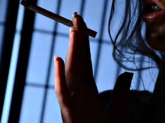 Bebê, Peitos grandes, Loiroa, Fumar, Tetas