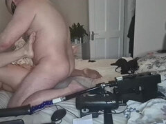 Amatør, Britisk, Par, Hustru, Ældre kvinde, Kone