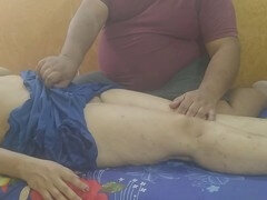 Tante, Schlafzimmer, Fingern, Reif