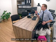 Naughty Boss Antonia Sainz Teaches Clerk a Hard Lesson with Office Fuck