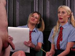 18 años, Dominacion femenina, Lencería, Realidad, Secretaria, Adolescente, Uniforme, Voyeur