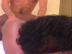 Sexy Jamaican GF Giving Sloppy Head and Riding My Dick