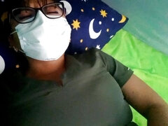 Amatőr, Latin lány, Érett koros, Nuni, Egyedül