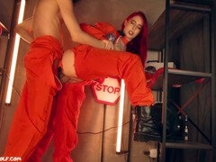 Veľký zadok, Kuřba, Creampie, Striekanie semena, Femdom, Orgazmus, Ryšavé