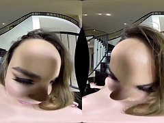 En tercera dimension, Chica, Mamada, Morena, Fetiche, Masturbación, Realidad