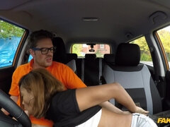 Amateur, Sucer une bite, Voiture, Éjaculation interne, En levrette, De plein air