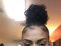 Ebony exotic strippers POV amateur