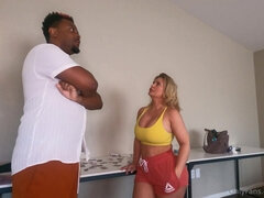 PAWG Professor Fucks A Black Student