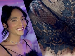 Amatör, Sperma shot, Latina, Underkläder, Solo, Stockings