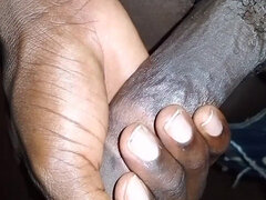Afrikansk, Svart, Onani