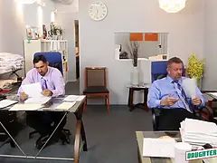 오랄섹스, 흑갈색 머리, Hd, 괴물, 사무실, 청소년