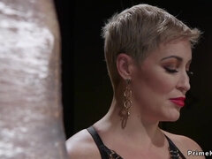Zadok, Bdsm, Bizarné, Blondína, Pornstars, Otrok, Upínateľné dildá, Uväzovanie