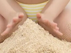 아시안, 큰 가슴, 일본인, 혼자