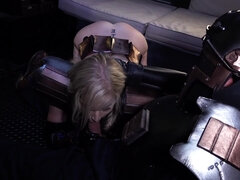 Store bryster, Blondine, Pik sutte, Sædskud, Hundestilling, Komme på ansigtet, Hd, Fisse