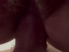 Closeup - Hairy Pussy Deeply Fucked and Soaked