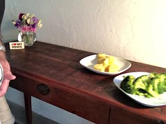 Oh Trevor eats for a bigger load