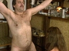 Naughty Neighbor Enjoys Pee Play with Her Man #2