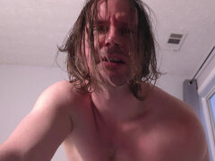 Enthousiasteling, Sperma shot, Masturbatie, Alleen