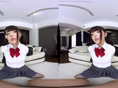 Japanese Student's Virtual Passion in Steamy POV