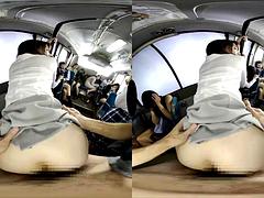 Vr japanese time stop bus