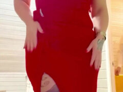 Sexy Brunnete Solo Time