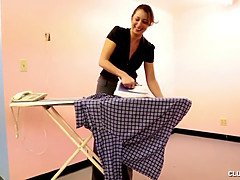 Hot Housewife Home Handjob