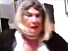 Belle grosse femme bgf, Gode, Européenne, Italienne, Lingerie, Mature, Transsexuelle, Solo