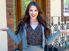 Iso perse, Iso kulli, Isot tissit, Suihinotto, Ruskeahiuksinen, Takaapäin