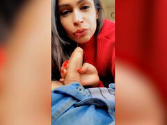 Mamada, Morena, Coche, Pajear
