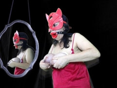 Drooling Slut Red Lip Gag