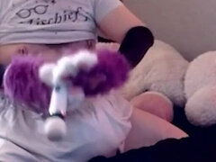 Diapered Pup Vibe Session