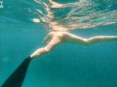 ビキニ, ブロンド, ヨーロピアン, フェティッシュ, 軟体, 淫乱熟女, オマンコ, 締まりの良い