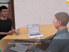 Amy's father disciplines Clara in "The Twelve Days of Christmas"