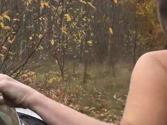 Gépkocsi, Maszti, Nejlon, Szabadban, Harisnyanadrág, Pisi szex, Lengyel, Egyedül