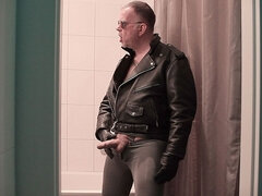Leather Lycra Hunk 2