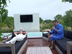 Lieveling, Schattig, Tsjechisch, Europees, Vriendin, Hardcore, Kut duiken, Tieten likken