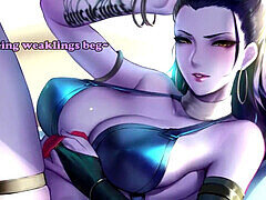 Futanari, Nöyryytys, Itsetyydytys