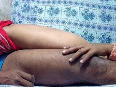 Indian milf and her son have a steamy encounter in the room