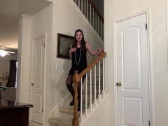 Braunhaarige, Behaart, Hd, Lingerie, Masturbation, Reif, Nylon