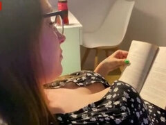 Stepmother's Secret: Fucked by Her Stepson While Dad's Away!