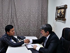Anal, Asiatisk, Avsugning, Homosexuell, Handjobb, Mogen, Kontor, Mager