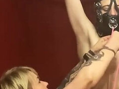 Bondage sadomaso, Bondage, Dominazione femminile, Lesbica, Mamma che vorrei scoparmi, Sculacciata, Vibratore